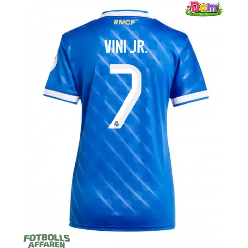 Real Madrid Vinicius Junior #7 Tredje Tröja Kvinnor 2025-26 Kortärmad
